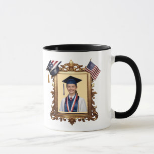 Caneca "Celebrar o Dia da Graduação"