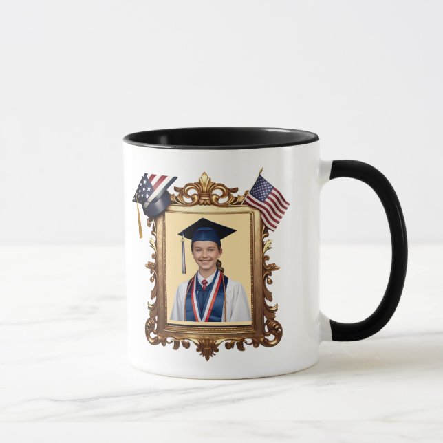 Caneca "Celebrar o Dia da Graduação" (Direita)