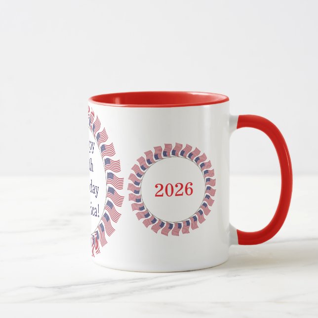 Caneca Celebrate America 250 #19 (Direita)