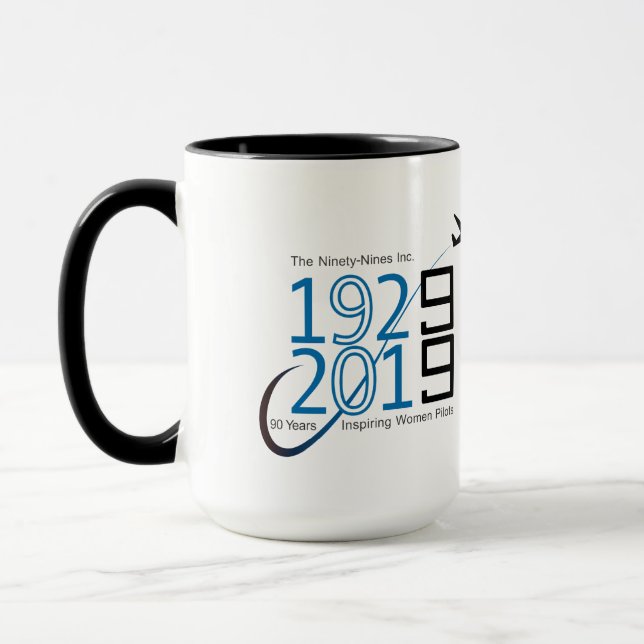 Caneca Celebre o 90º Aniversário (Esquerda)