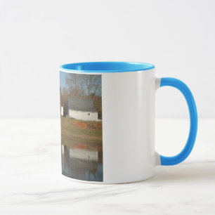 Caneca Celeiro cinzento - reflexões da serenidade