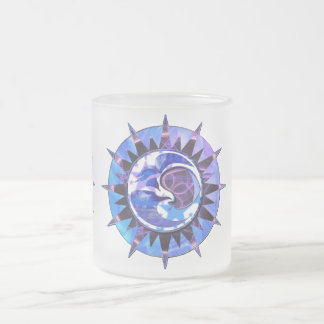 caneca celestial do fosco do sol & da lua