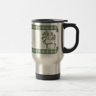 Caneca celta, design #2 dos cervos de Herne