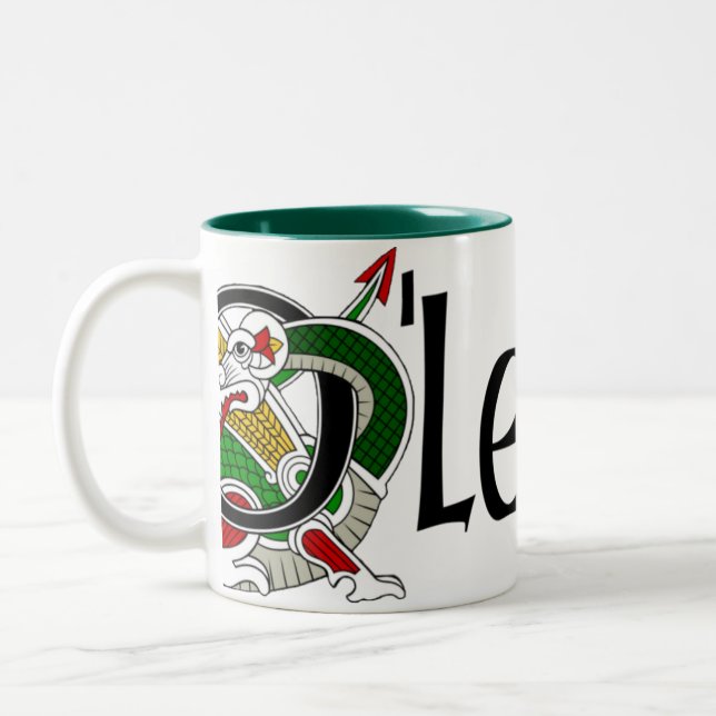 Caneca celta do dragão de O'Leary (Esquerda)