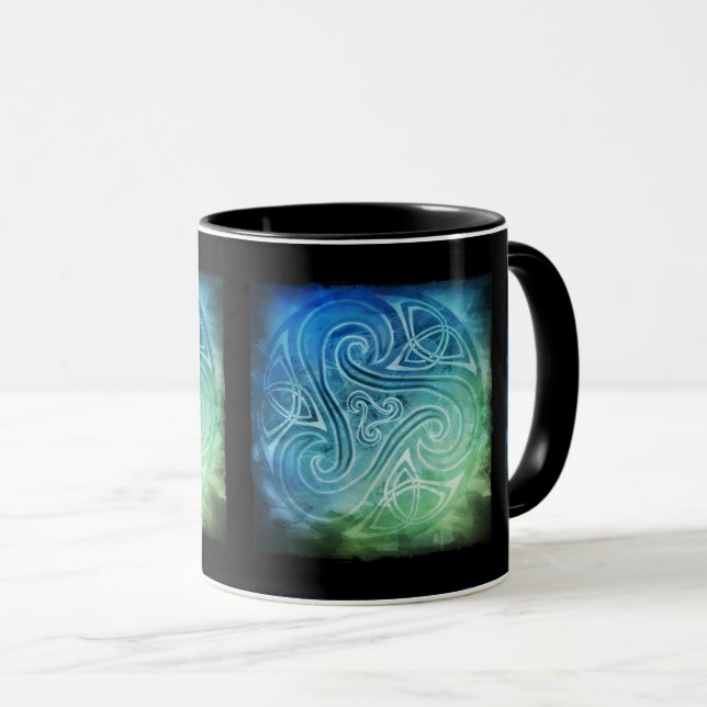 Caneca Celtic Triskele copo (Frente Esquerda)