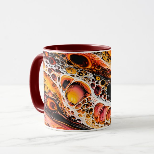 Caneca Células de Magma (Frente Esquerda)