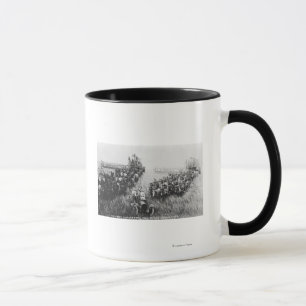 Caneca Cena da ceifeira de liga