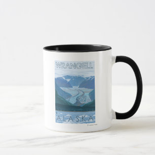 Caneca Cena da geleira - Wrangell, Alaska