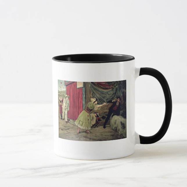 Caneca Cena da ópera 'Pagliacci (Direita)