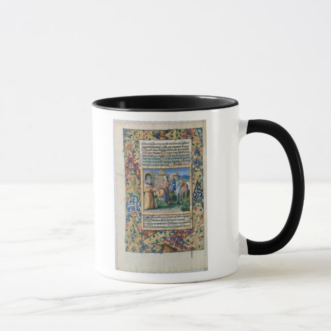 Caneca Cena 'das horas de d'Orleans de Louis (Direita)