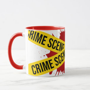 Caneca Cena de Crime Verdadeiro