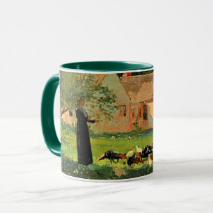 Caneca Cena de fazenda, famosa trabalho de arte por Winsl