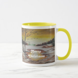 Caneca Cena de Inverno de Mug Ann Hayes