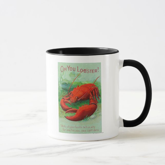 Caneca Cena de Lagosta (Direita)