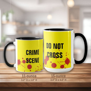 Caneca Cena do Crime