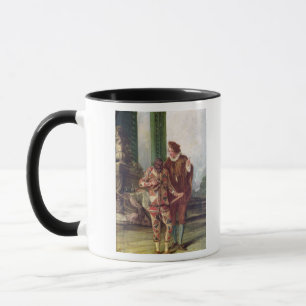 Caneca Cena do dell'Arte de Commedia