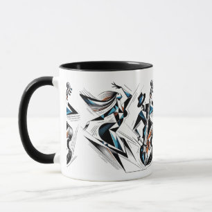 Caneca Cena do Jazz Moderno