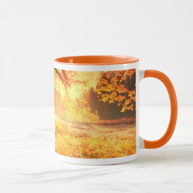 Caneca Cena do outono (Direita)