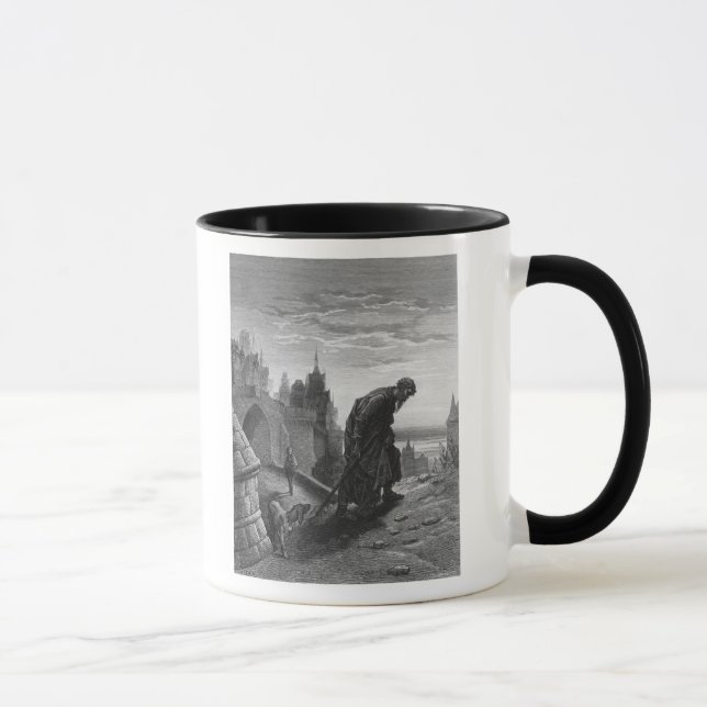 Caneca Cena "do Rime do navegador antigo" 4 (Direita)
