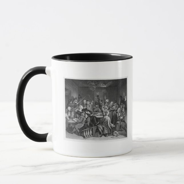 Caneca Cena em uma casa de jogo (Esquerda)