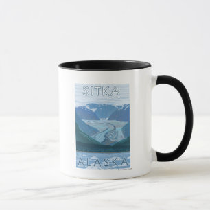 Caneca Cena Glacier - Sitka, Alaska