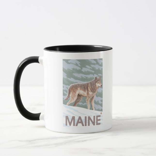 Caneca Cena MaineWolf (Esquerda)
