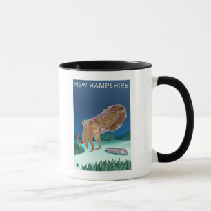 Caneca Cena nova de HampshireCuttlefish
