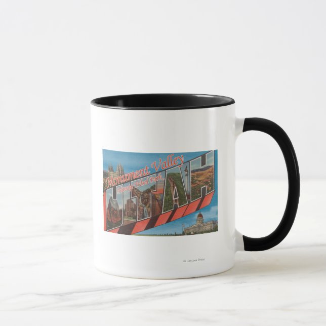 Caneca Cenas em Larga Letra - Vale Monumento, UT (Direita)