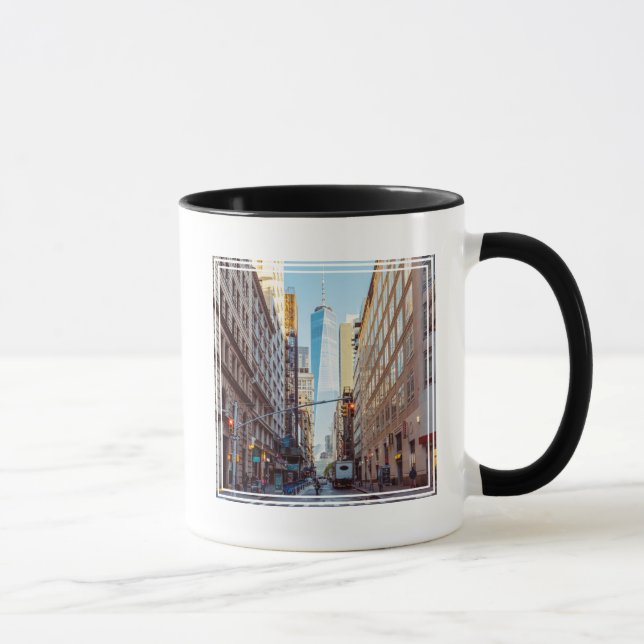 Caneca Centro New York View do World Trade Center (Direita)