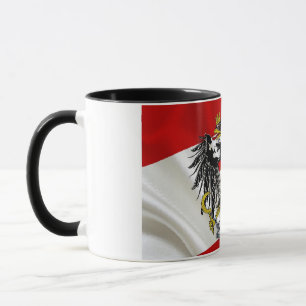 Caneca Cerâmica cerâmica cerâmica coberta por bandeiras a