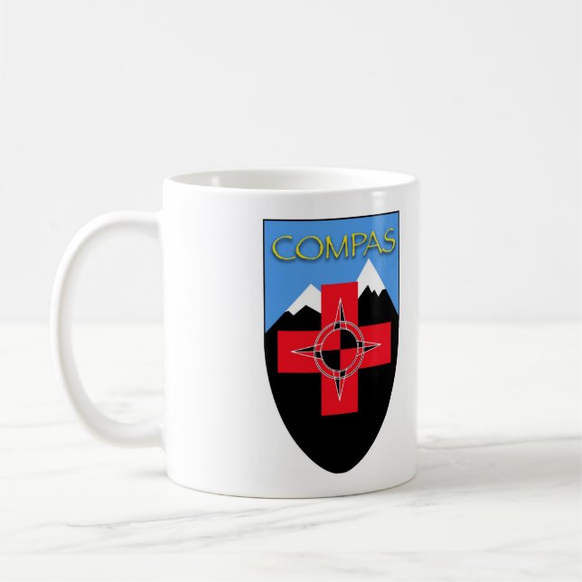 Caneca cerâmica de COMPAS (Esquerda)
