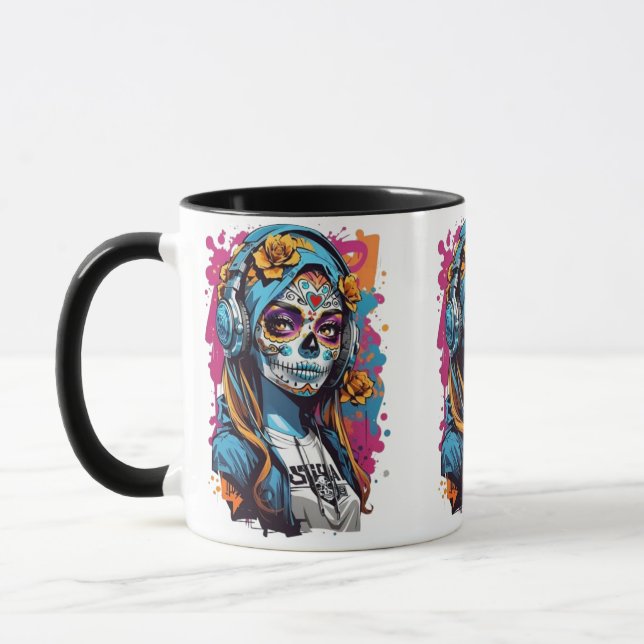Caneca Cerâmica de grafite (Esquerda)
