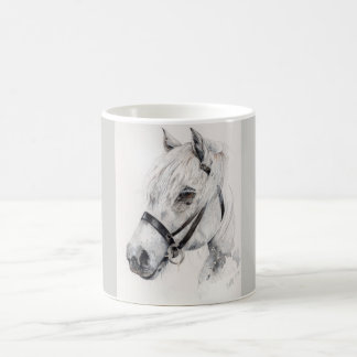 Caneca cerâmica do cavalo