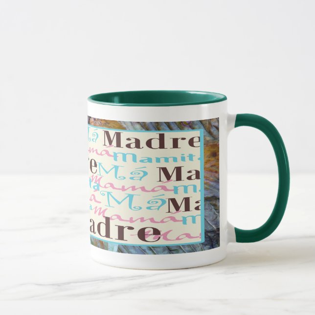 Caneca cerâmica do Mama/turquesa de Mamacita (Direita)
