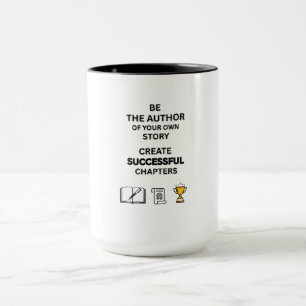 CANECA CERÂMICA MOTIVACIONAL 15 OZ. COMBO, SEJA O AUTOR