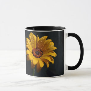 caneca cerâmica tilintar flores orvalho chuva