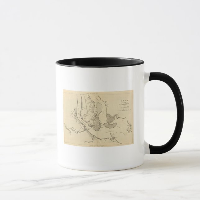 Caneca Cerco de Charleston na Carolina do Sul (Direita)