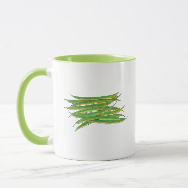 Caneca Cereais Verdes Longos Vegggies Hortícolas Veg (Esquerda)