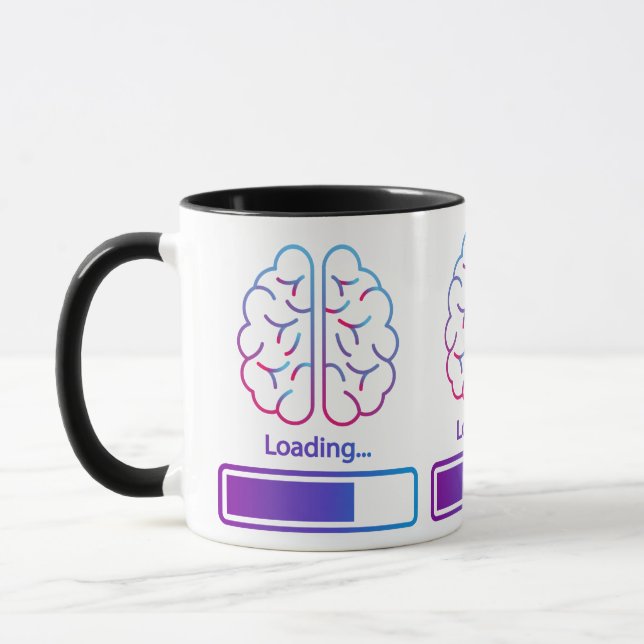 Caneca cérebro de carga (Esquerda)