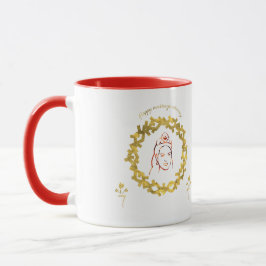 Caneca Cerimônia de casamento feliz