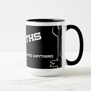 Caneca Cerneiros Conseguem Entrar em Qualquer Coisa Canec