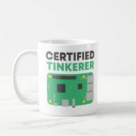 Caneca certificada do Tinkerer