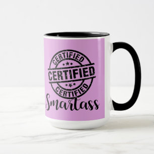 Caneca Certificado Malandro Rosa