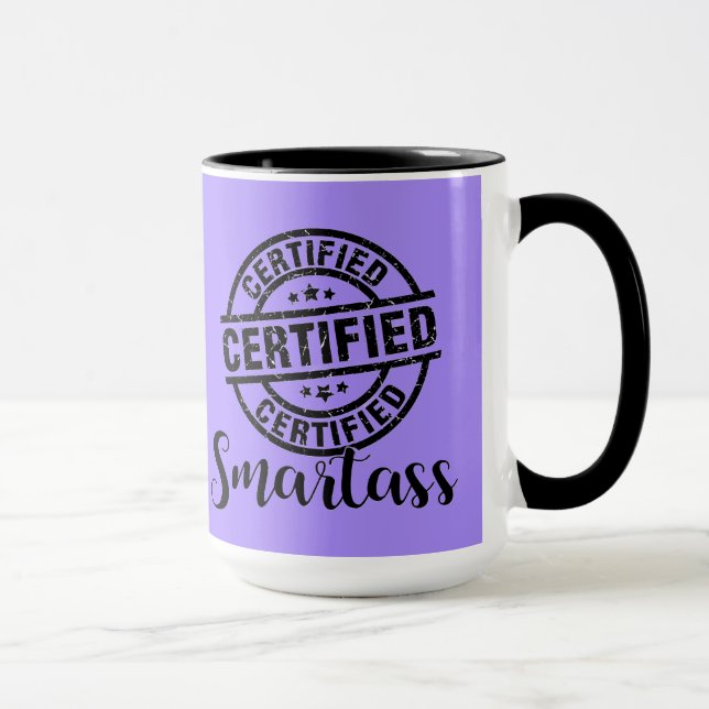 Caneca Certificado Purpura Inteligente (Direita)