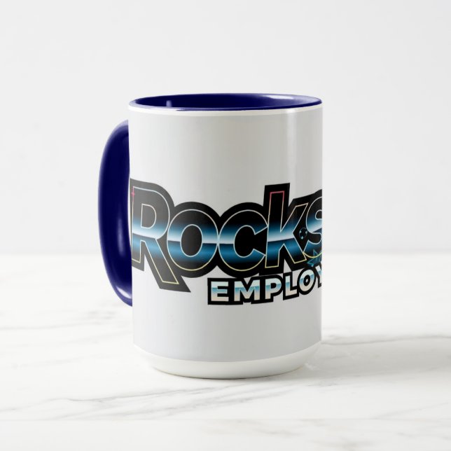 Caneca Certified Workplace Rockstar | Premium Gift (Frente Esquerda)