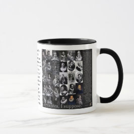 Caneca CERVANTES, eu supor? - Taza de QUIXOTE dos anos
