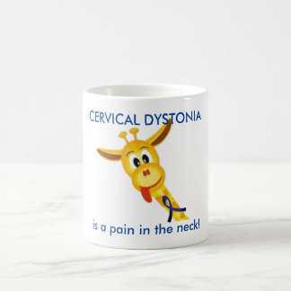 Caneca cervical da consciência da distonia