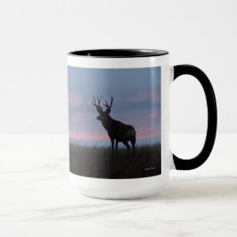Caneca Cervo Mulo D3 ao Nascer do Sol