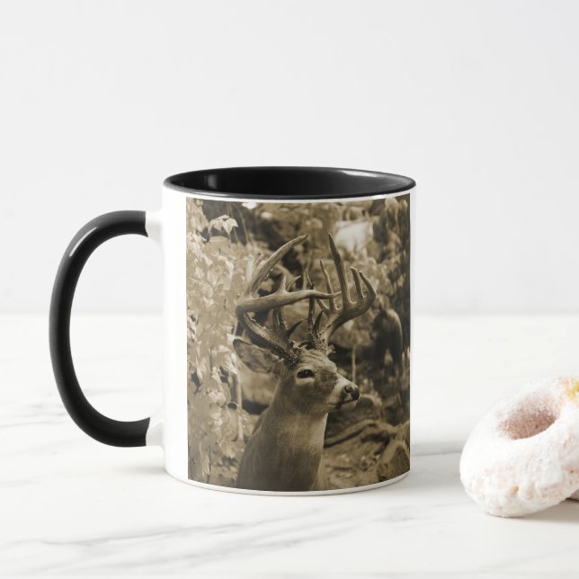 Caneca Cervos do troféu (Com Donut)