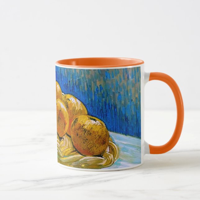 Caneca Cesta com seis Laranjas Van Gogh de Bela Arte (Direita)